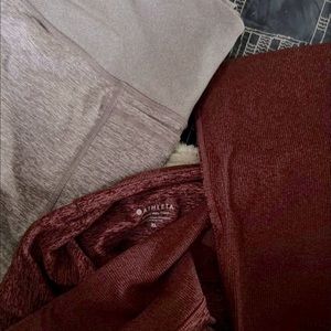 Athleta Exhale Stash Pocket Heel TightSoft Luxe Pant: xl || lilac + purple